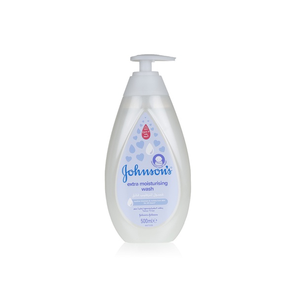 Johnsons extra moisture baby wash 500ml - Waitrose UAE & Partners - 3574669908900