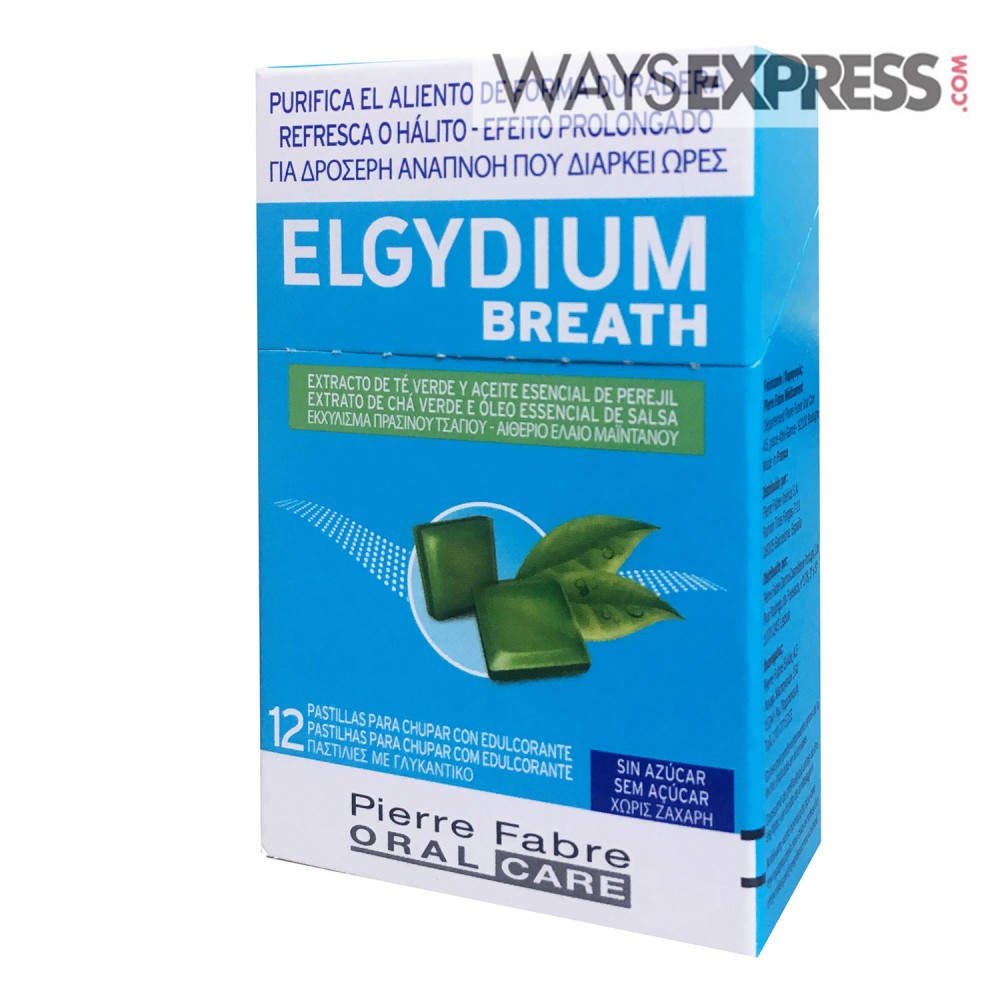 ELGYDIUM BREATH GUMS (12 PCS) - 3577056019715