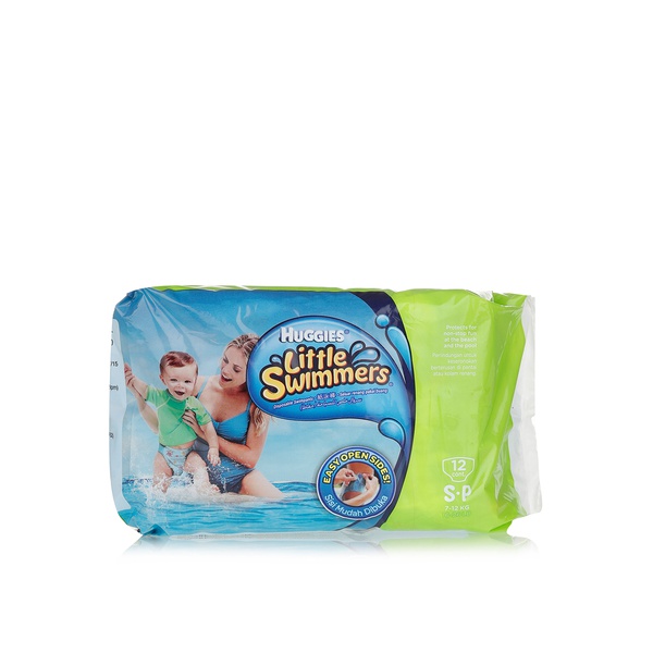 Huggies Little Swimmers disposable swim nappies size S x12 - Waitrose UAE & Partners - 36000183399