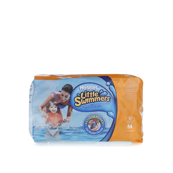 Huggies Little Swimmers disposable swim nappies size M x11 - Waitrose UAE & Partners - 36000183429