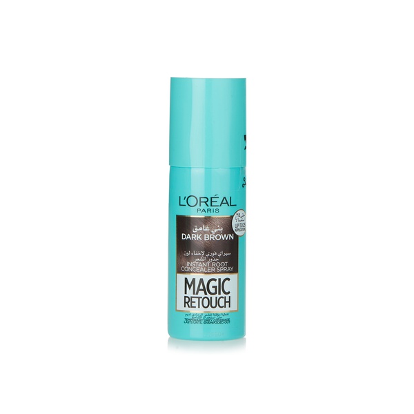 L'Oreal Paris Magic Retouch instant root concealer spray dark brown - Waitrose UAE & Partners - 3600523192731