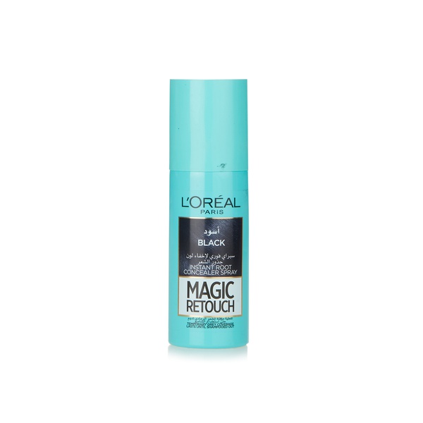 L'Oreal Magic Retouch black instant root concealer spray - Waitrose UAE & Partners - 3600523192779