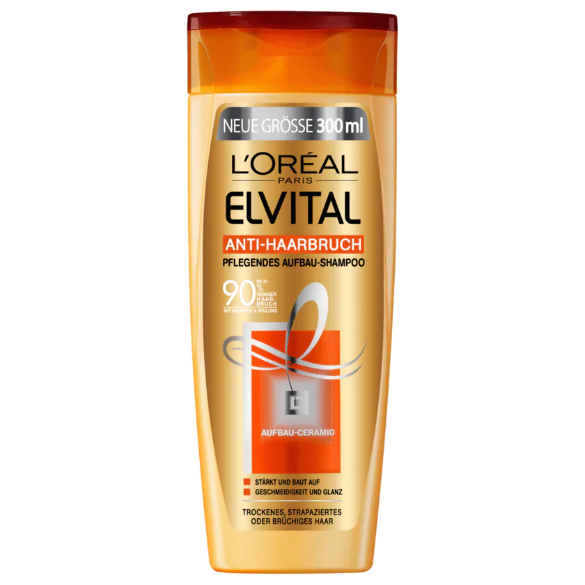L'Oréal Paris Elvital Shampoo Anti-Haarbruch 300ml - 3600523289844