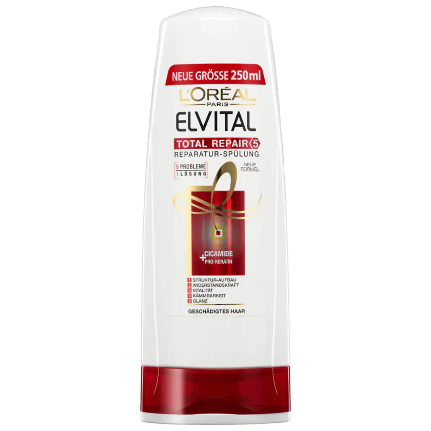 L'Oréal Paris Elvital Spülung Total Repair geschädigtes Haar 250ml - 3600523487943
