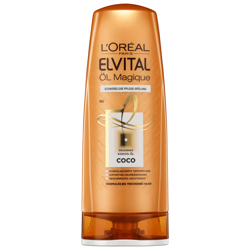 L'Oréal Paris Elvital Spülung Öl Magique Coco 250ml - 3600523496365