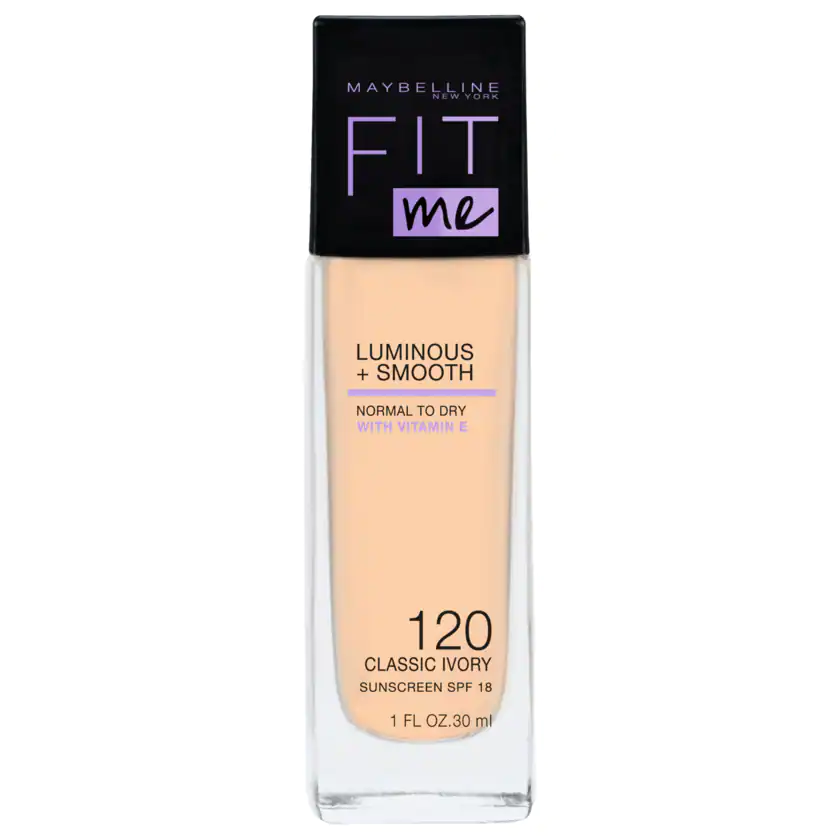 Maybelline Make-Up Fit me Liquid 120 classic ivory 30ml - 3600530746521