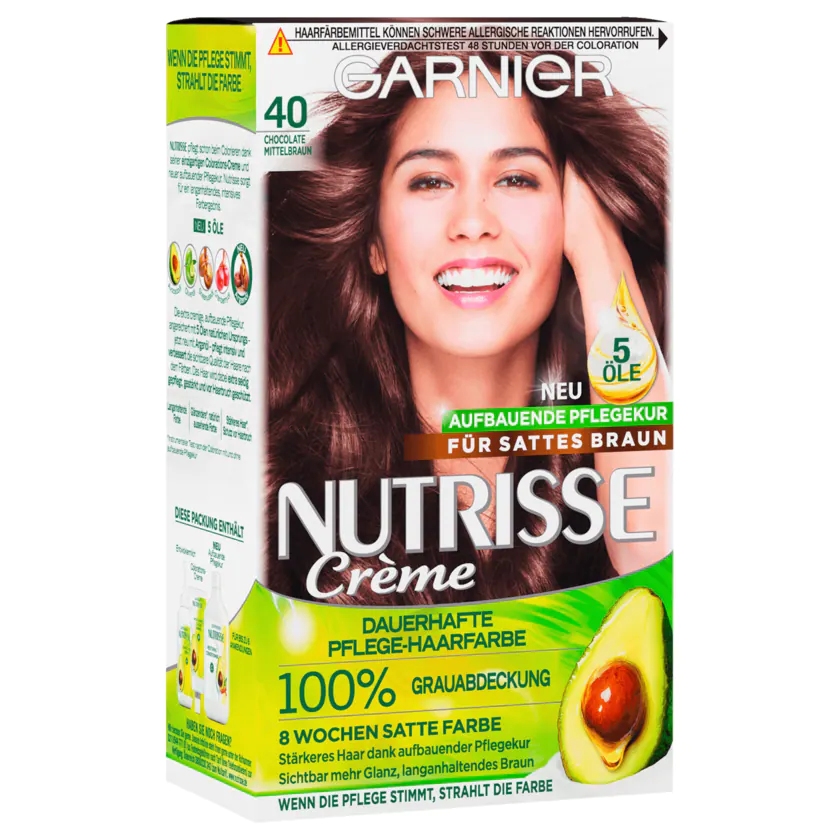 Garnier Nutrisse 40 Mittelbraun - 3600540244901