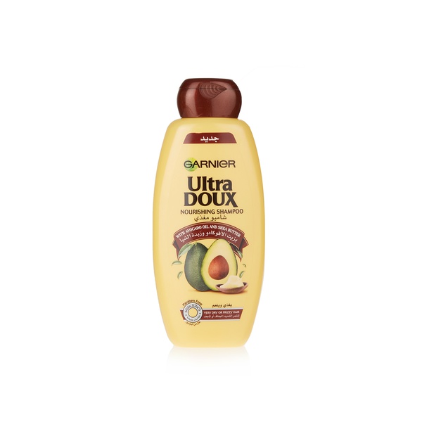 Garnier Ultra Doux avocado oil & shea butter nourishing shampoo 400ml - Waitrose UAE & Partners - 3600541177741