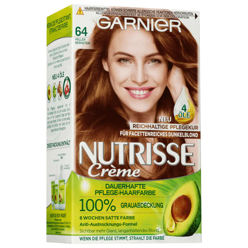 Garnier Nutrisse 64 Heller Bernstein - 3600541278981