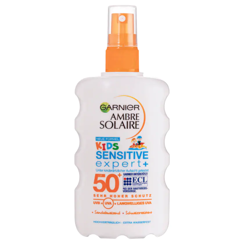 Garnier Ambre Solair Kids Sensitive Spray LSF 50+ 200ml - 3600541690462