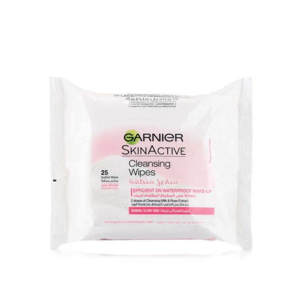 Garnier cleansing skin wipes x25 - Waitrose UAE & Partners - 3600541834118