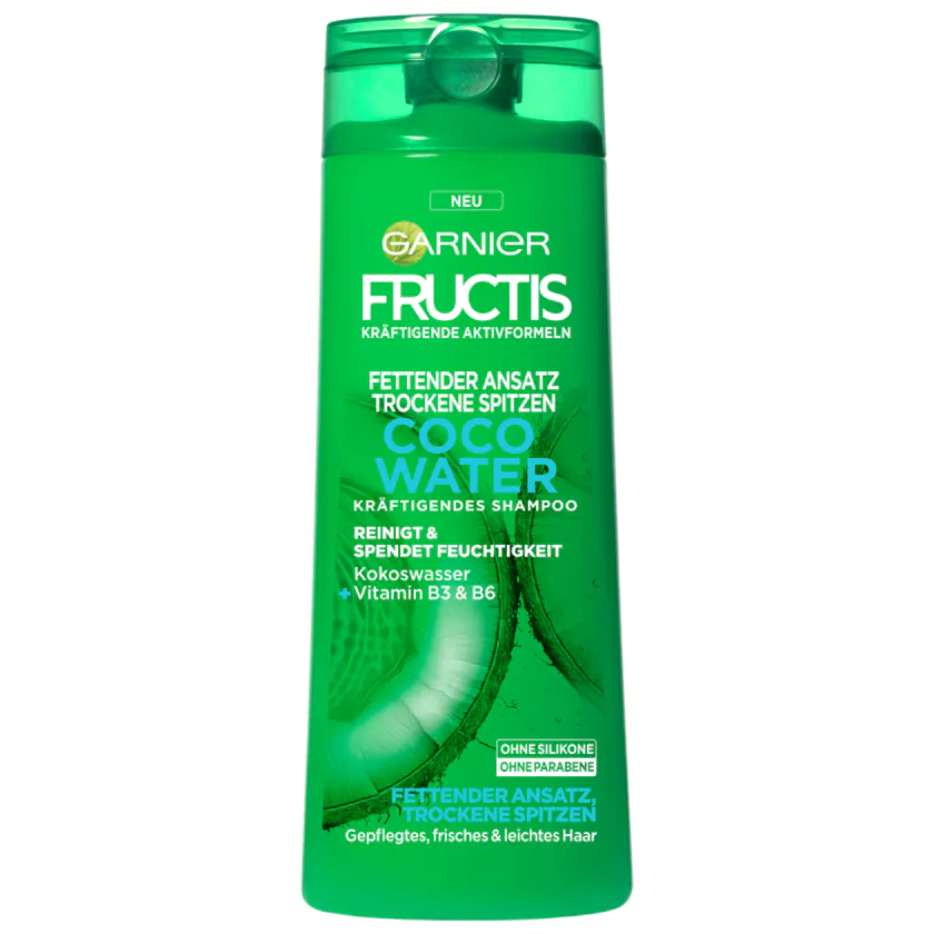 Garnier Fructis Shampoo Coco Water 250ml - 3600541970397