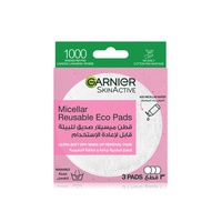 Garnier SkinActive micellar reusable eco pads x3 - Waitrose UAE & Partners - 3600542380607