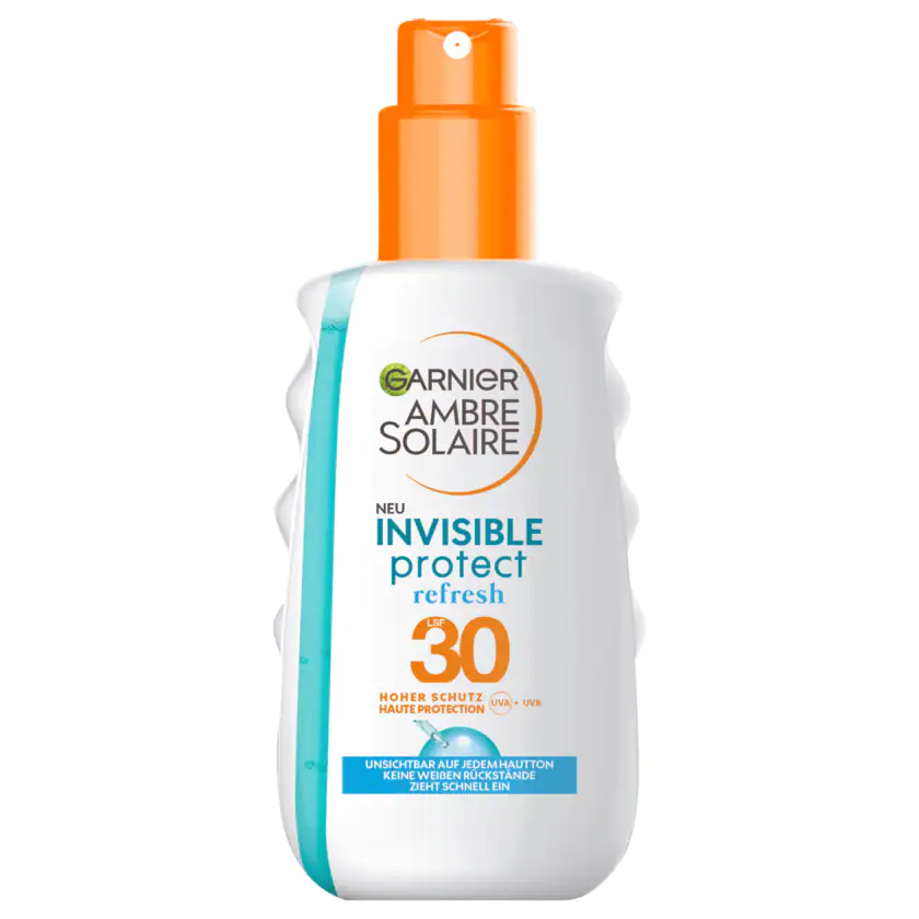 Garnier Ambre Solaire Clear Protect Spray LSF 30 200ml - 3600542450089