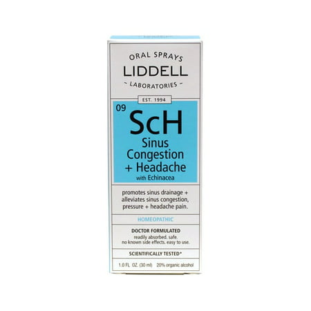 Liddell Laboratories Sch Sinus Congestion + Headache with Echinacea 1 fl oz Liq - 363113132960