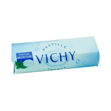 Vichy French Mint pastilles in a Roll 25 g/0.88oz - 3664346306058