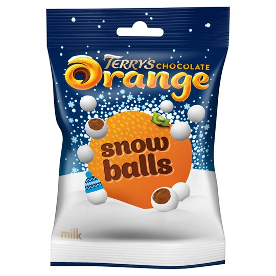 Terry's Chocolate Orange Snowballs 70G - 3664346336680
