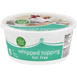 Food Club Whipped Topping - 36800016576