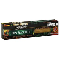 Food Club Thin Spaghetti - 36800039995