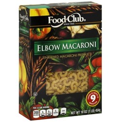 Food Club Elbow Macaroni - 36800040021