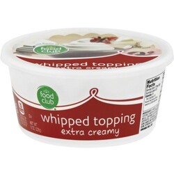 Food Club Whipped Topping - 36800100138