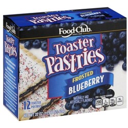 Food Club Toaster Pastries - 36800137400