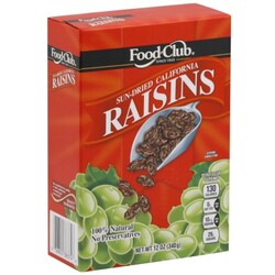 Food Club Raisins - 36800383746