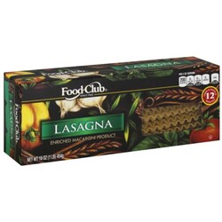 Food Club Lasagna - 36800387126