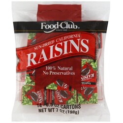 Food Club Raisins - 36800744509