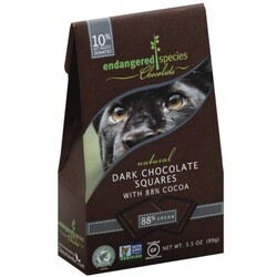 Endangered Species Dark Chocolate Squares - 37014310177