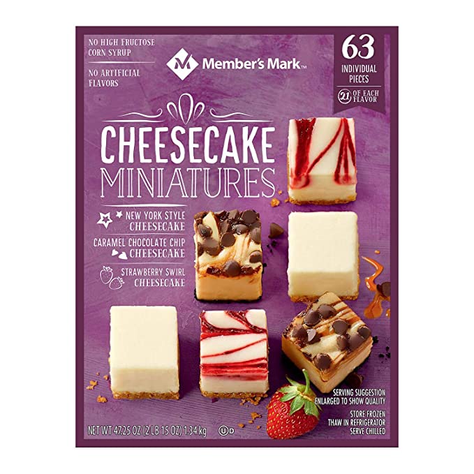  Evaxo Cheesecake Miniatures (63 ct.)  - 370621446021
