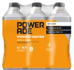  Evaxo Power Water Tropical Mango Bottles, 16.9 fl oz  - 370621449602