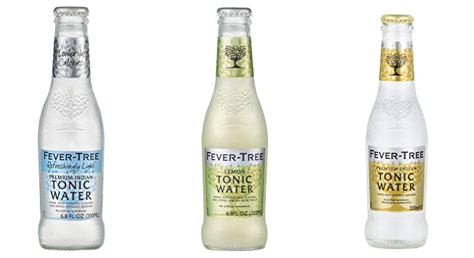  LUV BOX-Variety FEVER TREE Tonic Water and Club Soda Mix,200 ml,Pack of 24,REFRESHINGLY LIGHT TONIC WATER,PREMIUM INDIAN TONIC WATER,LEMON TONIC WATER .By Evaxo  - 370621477247
