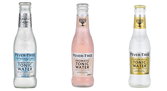 LUV BOX-Variety FEVER TREE Tonic Water and Club Soda Mix,200 ml,Pack of 24,REFRESHINGLY LIGHT TONIC WATER,PREMIUM INDIAN TONIC WATER,AROMATIC TONIC WATER .By Evaxo - 370621477254