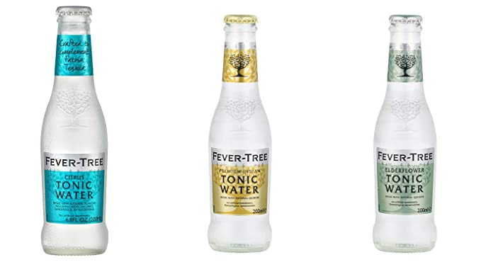  LUV BOX-Variety FEVER TREE Tonic Water and Club Soda Mix,200 ml,Pack of 24,PREMIUM INDIAN TONIC WATER,ELDERFLOWER TONIC WATER,CITRUS TONIC WATER.By Evaxo  - 370621477551