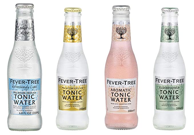  LUV BOX-Variety FEVER TREE Tonic Water and Club Soda Mix,200 ml,Pack of 24,REFRESHINGLY LIGHT TONIC WATER,PREMIUM INDIAN TONIC WATER,ELDERFLOWER TONIC WATER,AROMATIC TONIC WATER.By Evaxo  - 370621477827