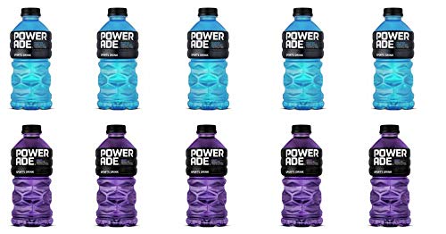  LUV BOX-Variety Powerade Pack, 28oz, 10 Pack, Mountain Berry ,Grape  - 370621490123