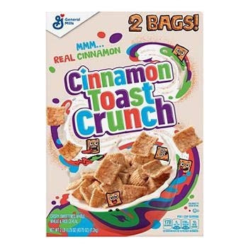 Evaxo Cinnamon Toast Crunch Cereal, 2 pk. / 49.5 oz. #N - 370621545267