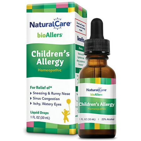 bioAllers Children s Allergy Treatment | Homeopathic Formula May Help Relieve Sneezing Congestion Itching Rashes & Watery Eyes | 1 Fl Oz - 371400712016