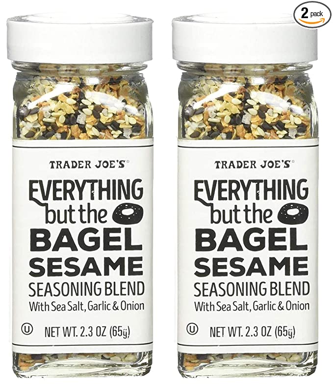 Trader Joe's Everything but the Bagel Sesame Seasoning Blend 2.3 oz (2 Pack) - 721450921423