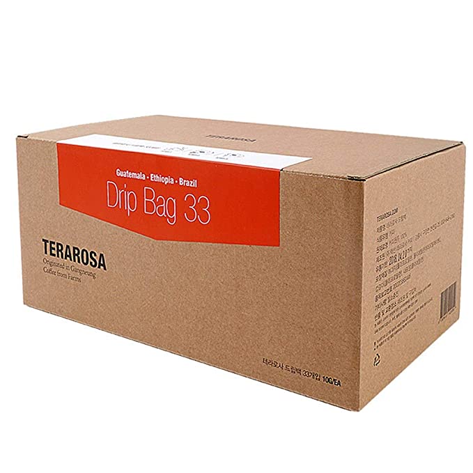 Terarosa Single Origin Drip Bag 10g x 33 | Guatemala, Ethiopia, Brazil - 376329785769