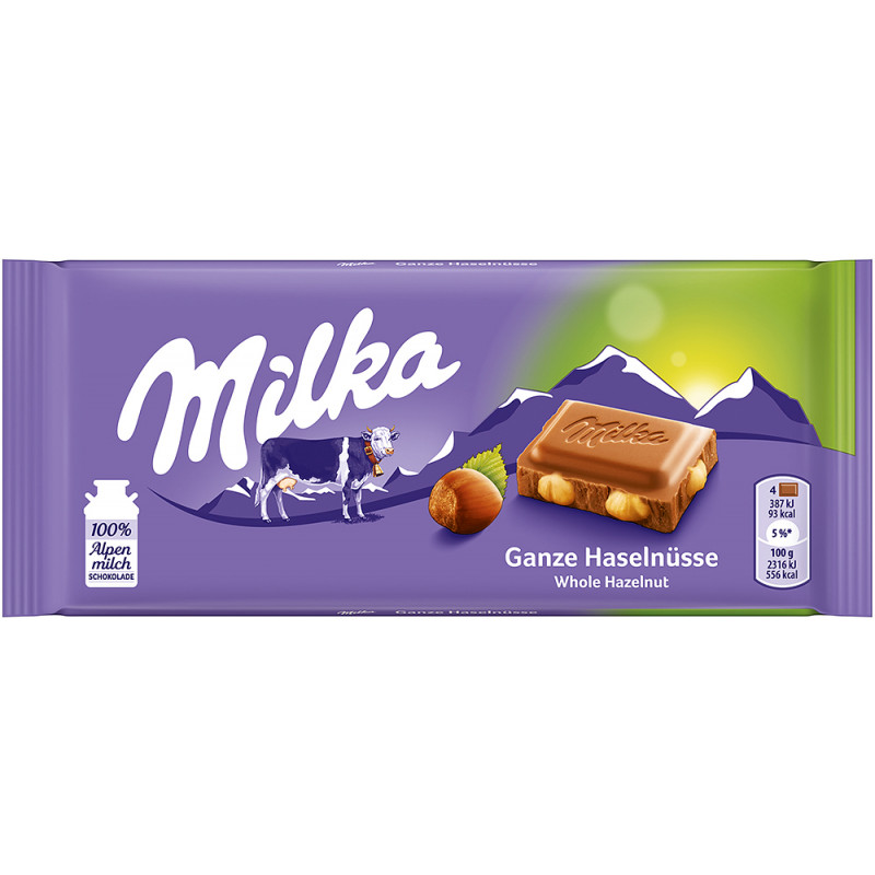 Milka Whole Hazelnuts - 3800005103075