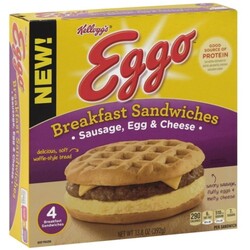 Eggo Breakfast Sandwiches - 38000120824