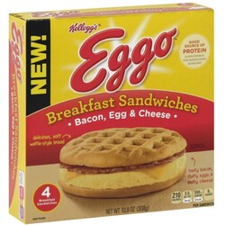 Eggo Breakfast Sandwiches - 38000120879