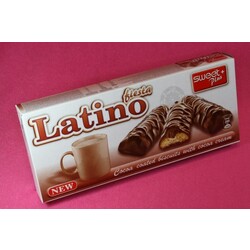 Latino fiesta Cocoa coated biscuits with cocoa cream - 3800065711371