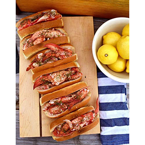  Evaxo Seafood Lobster Roll kit, 6 split rolls, 1 lb of Lobster Meat..#B  - 384921807802