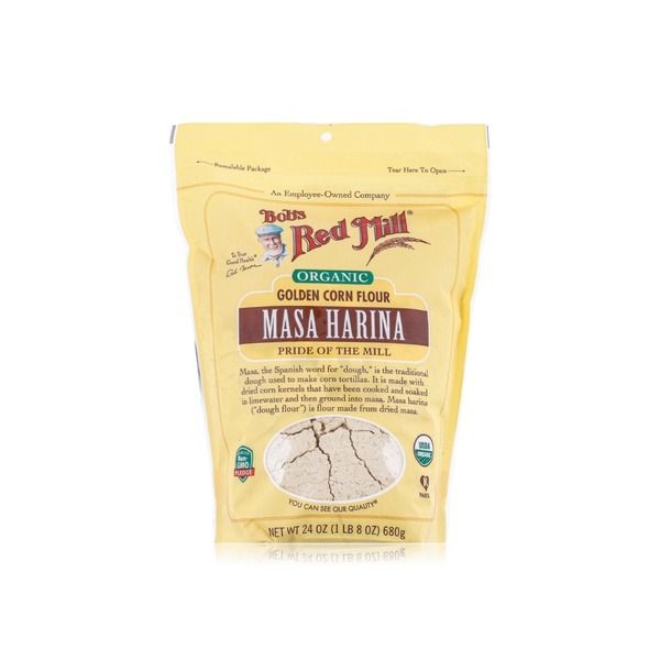 Bobs Red Mill golden masa harina corn flour 680g - Waitrose UAE & Partners - 39978002839