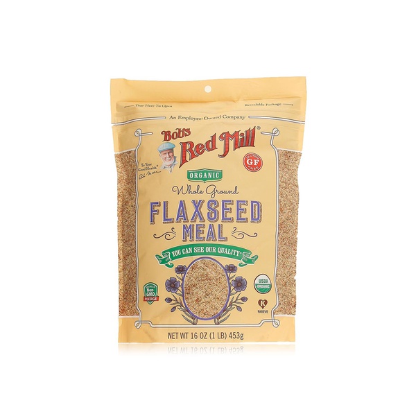 Bob's Red Mill organic brown flaxseed meal 453g - Waitrose UAE & Partners - 39978039378