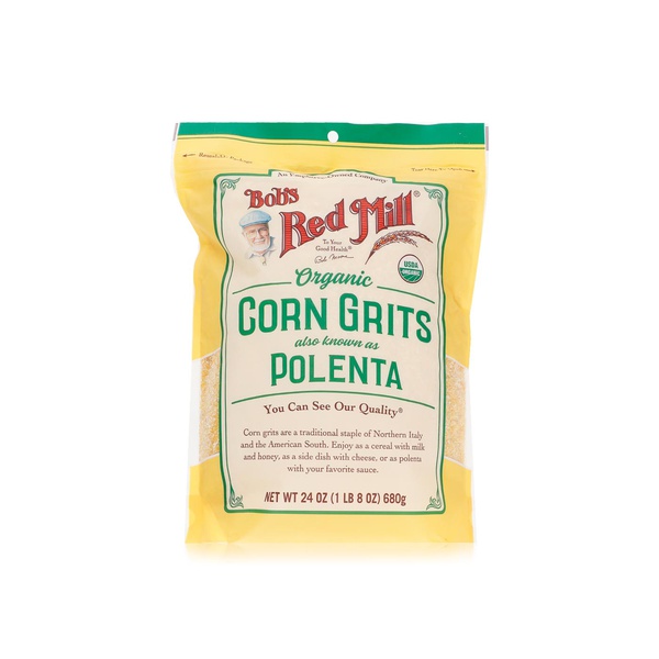 Bob's Red Mill organic corn grits polenta 680g - Waitrose UAE & Partners - 39978119193