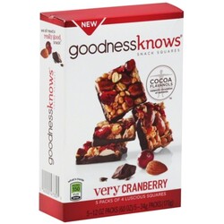 GoodnessKnows Snack Squares - 40000473305